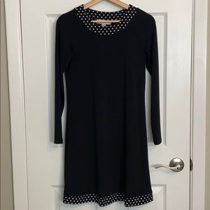 Michael by Michael Kors XS long sleeve black dress